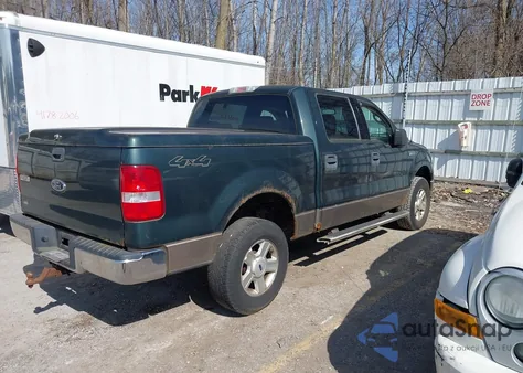 2004 Ford F-150 Fx4/Lariat/Xlt из США, поврежденный, VIN 1FTPW14584KD34554